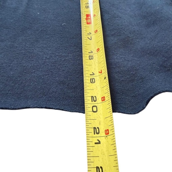 Disney Stitch Navy Blue Cropped Sweater with Hood - Picture 5 of 5